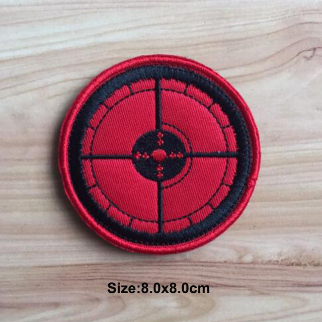 Daredevil 'Bullseye | Shooting Target' Embroidered Velcro Patch