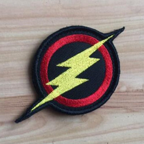 The Flash 'Logo' Embroidered Velcro Patch