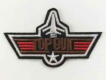 Top Gun 'Logo' Embroidered Patch