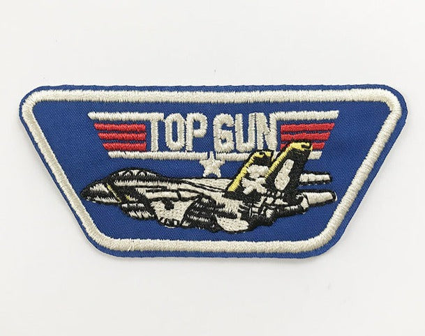 Top Gun 'Jet Fighter Plane' Embroidered Patch
