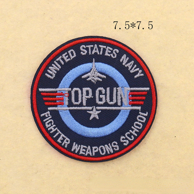 Top Gun 'United States Navy | Fighter Weapons School' Embroidered Patch