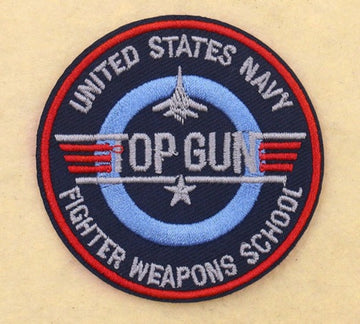 Top Gun 'United States Navy | Fighter Weapons School' Embroidered Patch