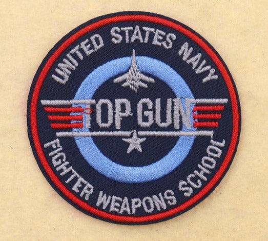 Top Gun 'United States Navy | Fighter Weapons School' Embroidered Patch