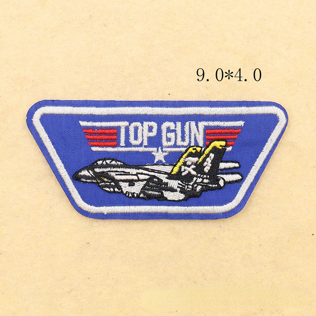 Top Gun 'Jet Fighter Plane | 2.0' Embroidered Patch