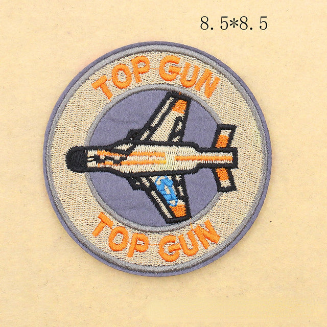 Top Gun 'Fighter Aircraft Plane | 2.0' Embroidered Patch