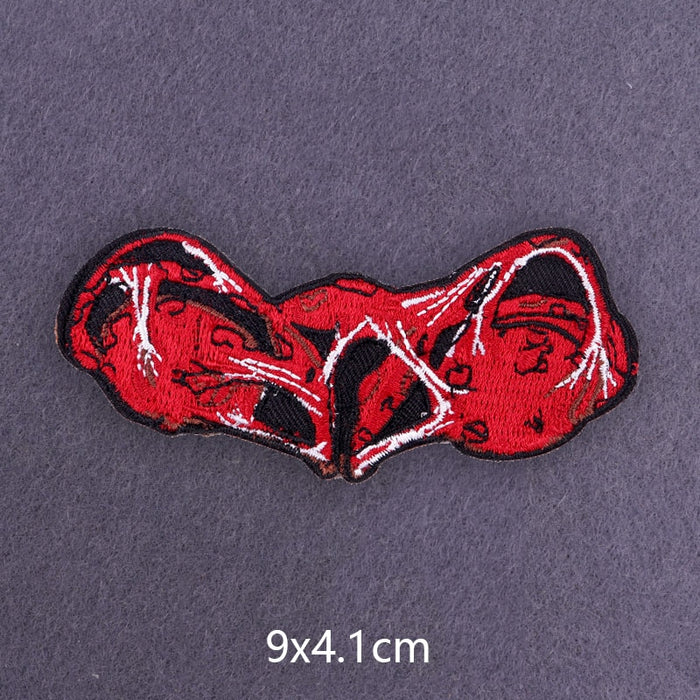 Medical 'Uterus' Embroidered Patch