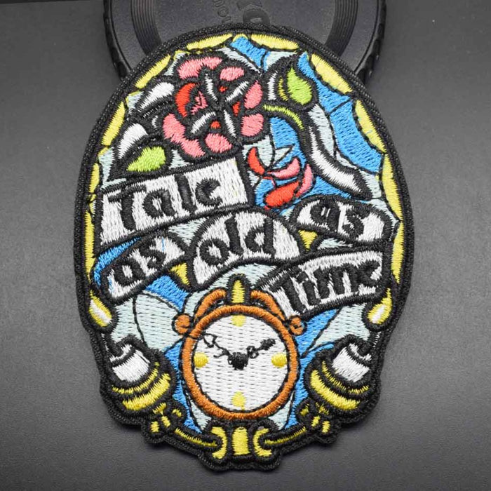 Beauty and the Beast 'Tale As Old As Time' Embroidered Patch