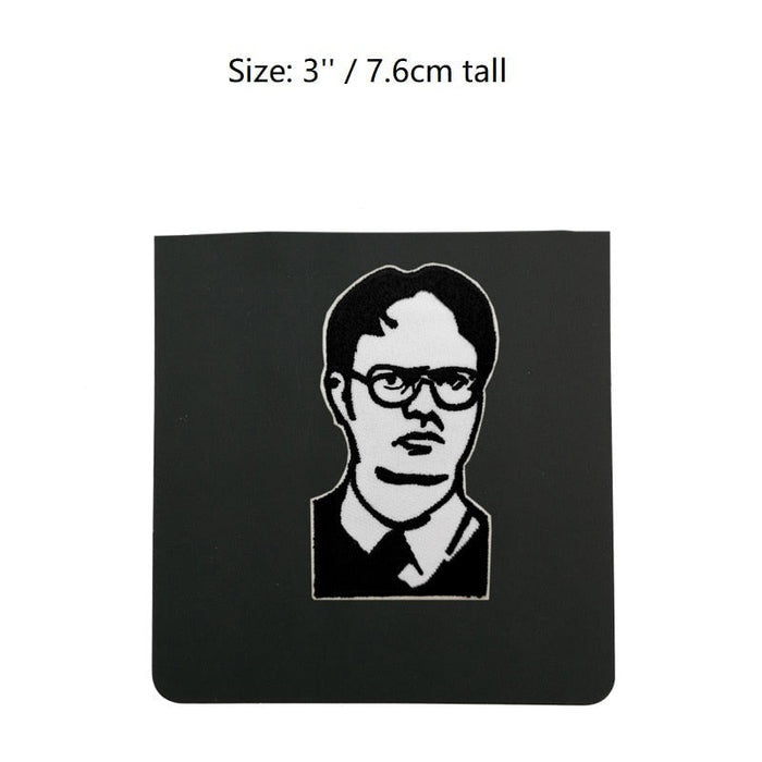 The Office 'Dwight Schrute' Embroidered Velcro Patch
