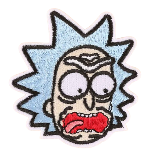 Rick and Morty 'Rick | Screams 1.0' Embroidered Patch