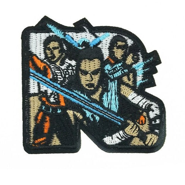 Star Wars 'Letter R | Rey And Rebel Pilots' Embroidered Patch