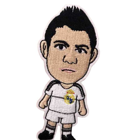 Football Player 'Cristiano Ronaldo' Embroidered Patch