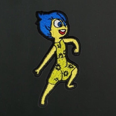 Inside Out 'Joy | Cheerful' Embroidered Velcro Patch
