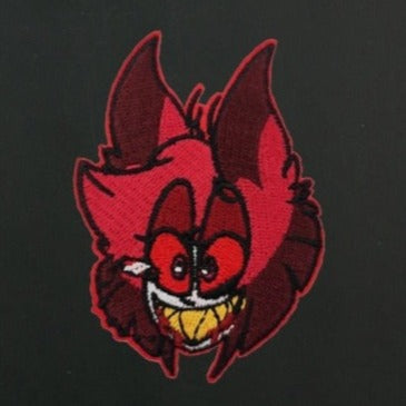 Hazbin Hotel 'Alastor | Head' Embroidered Velcro Patch