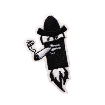 Cool Bullet 'Smoking' Embroidered Patch