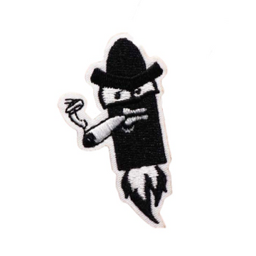 Cool Bullet 'Smoking' Embroidered Patch