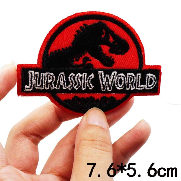 Jurassic World 'Logo' Embroidered Patch