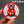 Load image into Gallery viewer, Red Alien Snail &#39;Round&#39; Embroidered Patch
