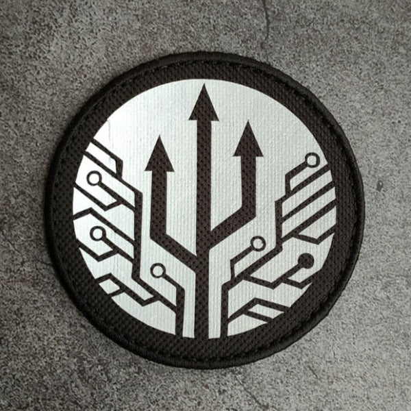 SCP Logo 'Skynet | Reflective | 1.0' Embroidered Velcro Patch