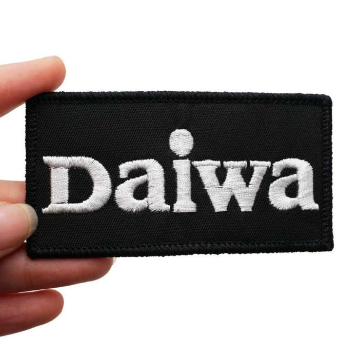 Cool 'Daiwa  Logo' Embroidered Velcro Patch — Little Patch Co