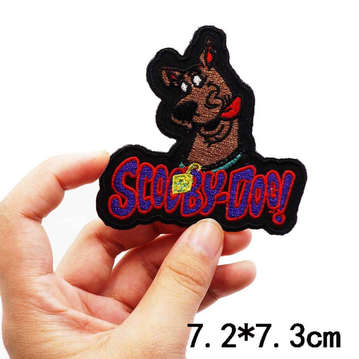 Scooby-Doo! 'Scooby | Silly Face' Embroidered Velcro Patch