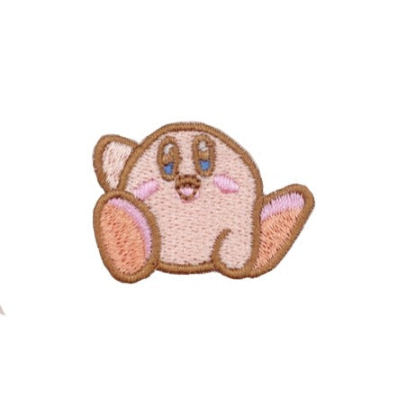Cute 'Kirby | Sitting' Embroidered Patch