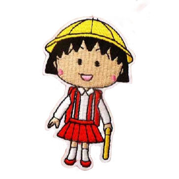 Chibi Maruko-chan 'Momoko Sakura | Yellow Hat | 1.0' Embroidered Patch
