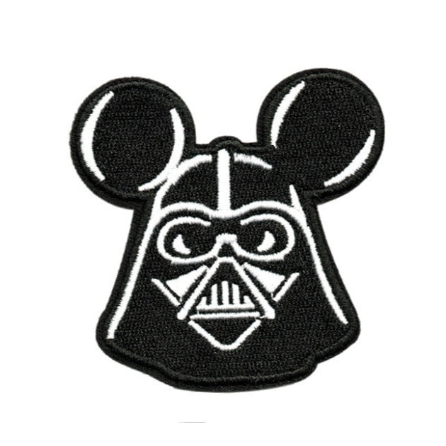 Star Wars 'Darth Vader Helmet | Mickey Ears' Embroidered Patch