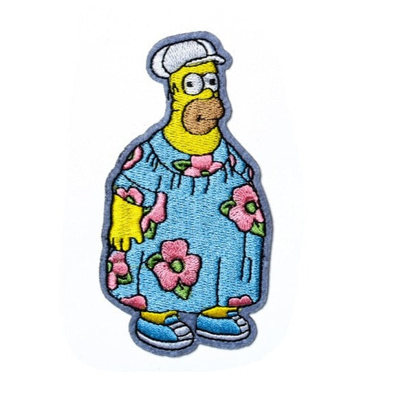 The Simpsons 'King-Size Homer | Muumuu Dress' Embroidered Patch