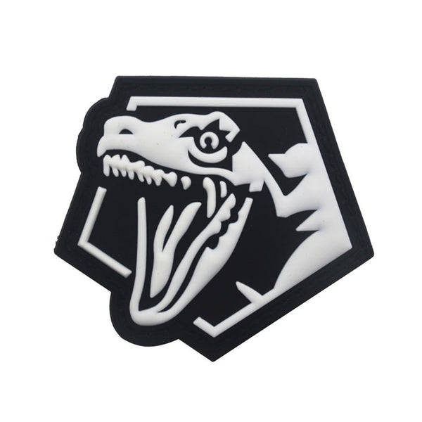 Dinosaur 'T-Rex | Pentagon' PVC Rubber Patch