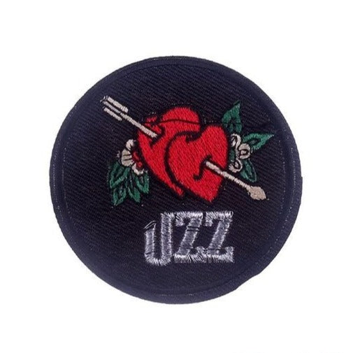 Motorcycle 'Buzz' Embroidered Patch