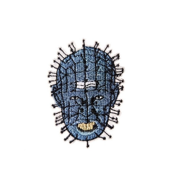 Hellraiser 3" 'Pinhead | Head' Embroidered Patch Set