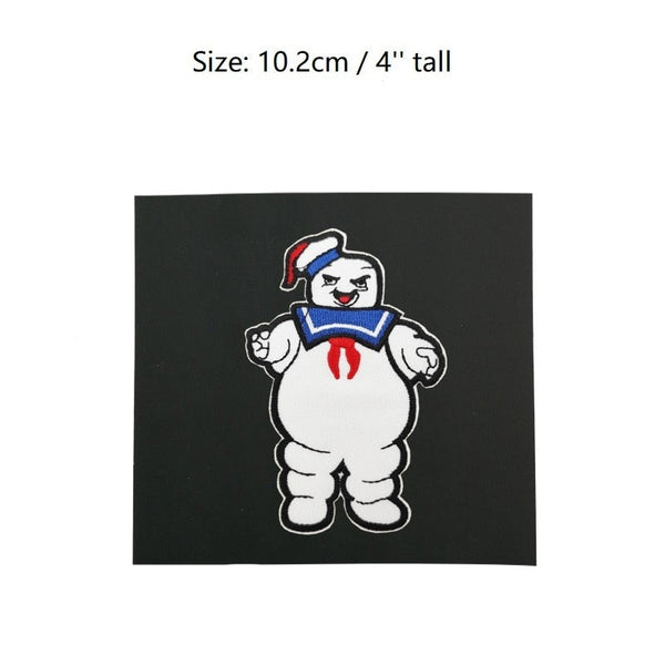 Ghostbusters 'Stay-Puft Marshmallow Man' Embroidered Patch