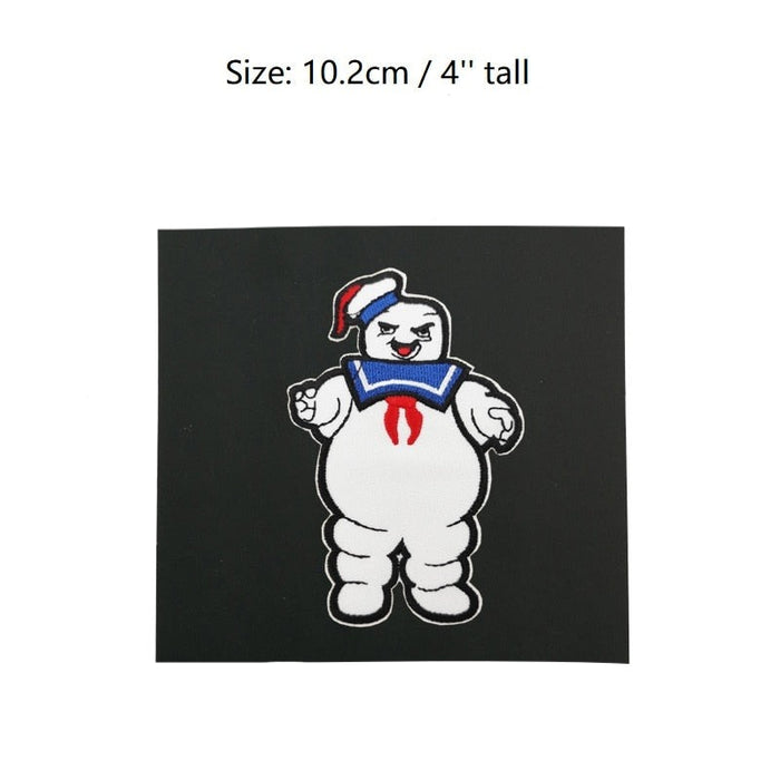 Ghostbusters 'Stay-Puft Marshmallow Man' Embroidered Patch