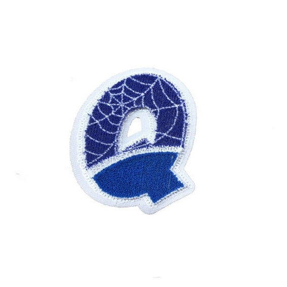 Spider-Man 'Letter Q | Spider Web' Embroidered Patch