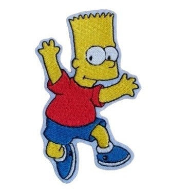 The Simpsons 'Bart | Jumping' Embroidered Patch