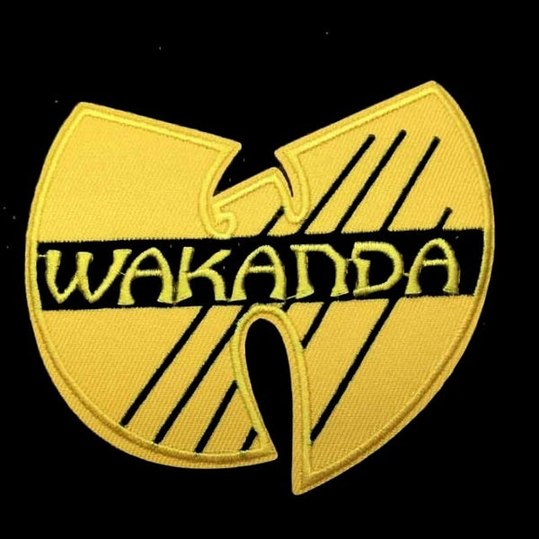 Wakanda x Wu-Tang Logo Embroidered Patch