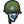 Load image into Gallery viewer, Skull Warrior &#39;Soldier Helmet&#39; Embroidered Velcro Patch
