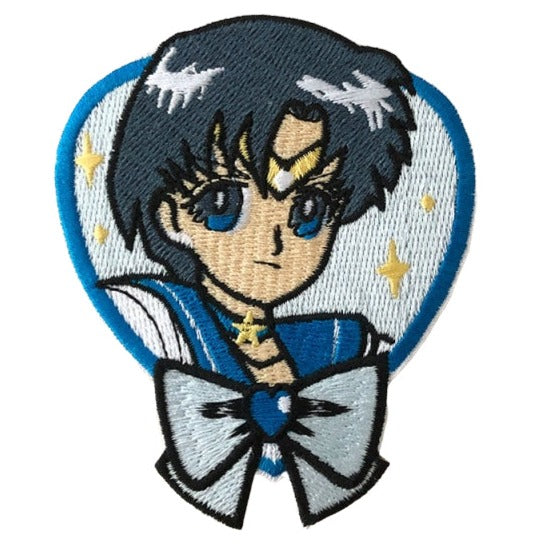 Sailor Moon 'Sailor Mercury' Embroidered Patch