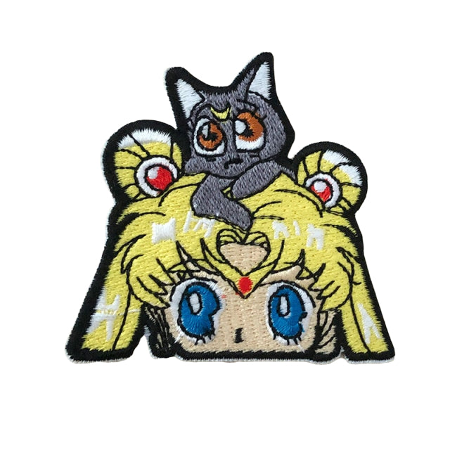 Sailor Moon 'Looking Up' Embroidered Patch
