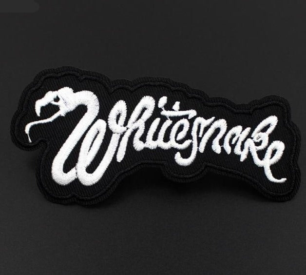 Music 'Whitesnake' Embroidered Patch