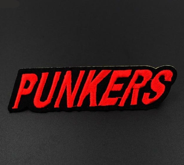 Music 'Punkers' Embroidered Patch