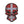 Load image into Gallery viewer, Denmark Skull Flag Embroidered Velcro Patch
