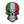 Load image into Gallery viewer, Italy Skull Flag Embroidered Velcro Patch
