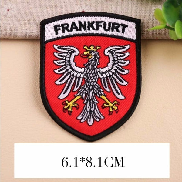 Emblem 'Frankfurt' Embroidered Patch