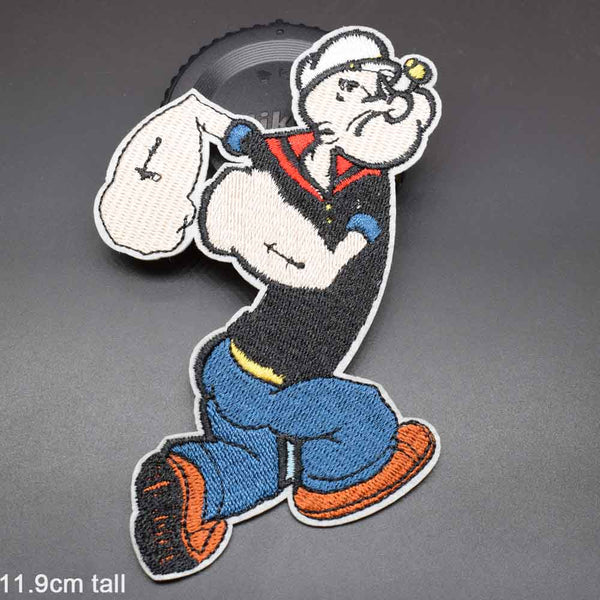 Popeye Set of 2 Embroidered Patch