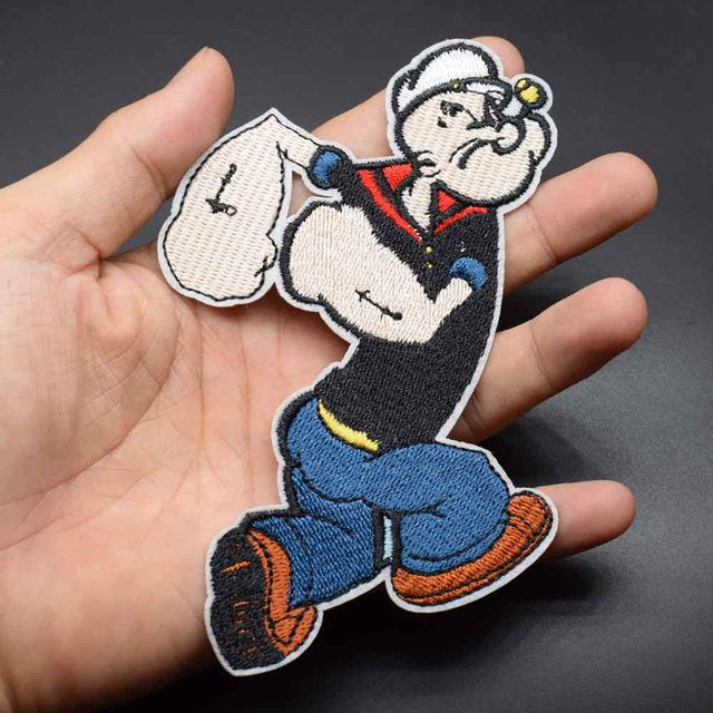 Popeye 'Walking' Embroidered Patch