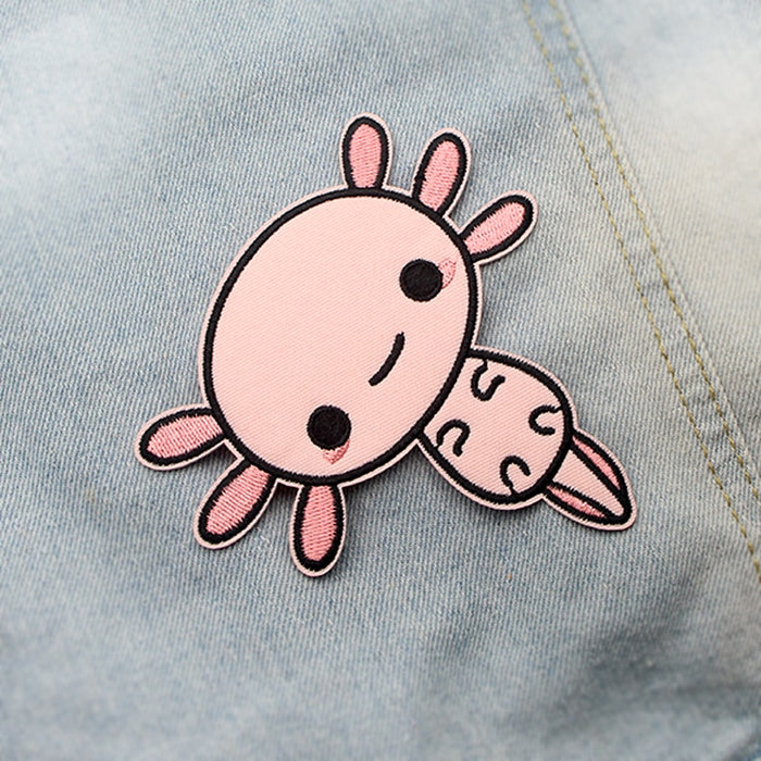 Cute Axolotl Embroidered Patch