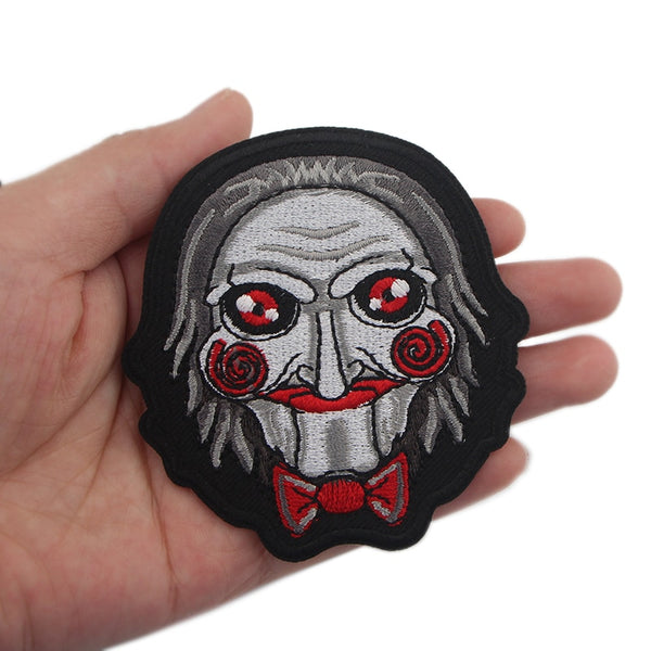 Saw 'Jigsaw Portrait' Embroidered Patch