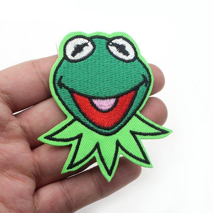 Sesame Street 'Kermit the Frog | Head' Embroidered Patch