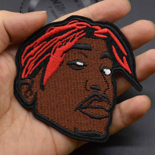 Music '2Pac' Embroidered Patch